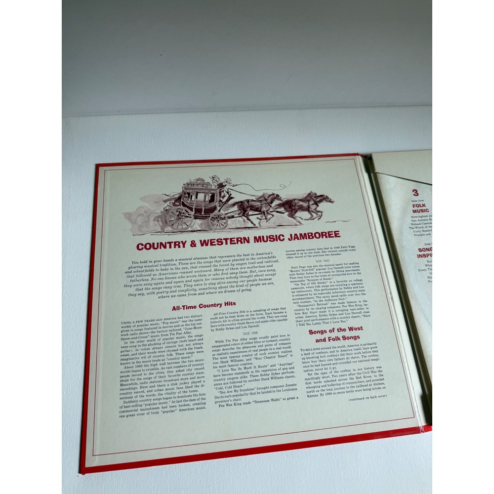 Vintage Reader's Digest Country & Western Music Jamboree RCA Vinyl Box Set 3 LP - Picture 3 of 10